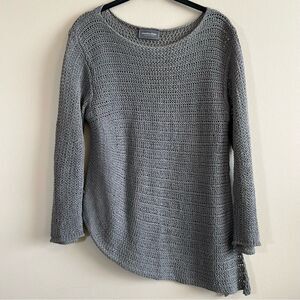 ✨ Wooden Ships by Paola Buendia Women’s Gray Asymmetrical Sweater S/M